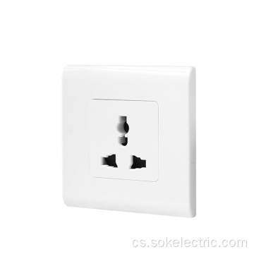 1Gang Universal Socket Outlets Vysoce kvalitní britská zásuvka